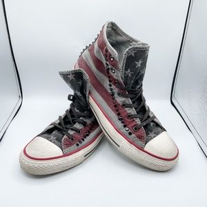 Converse Chuck Taylor All Star Washed Canvas USA Studded Flag 136717C